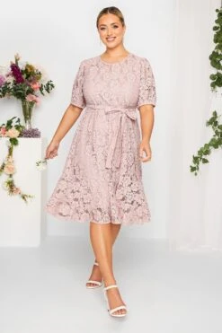 YOURS LONDON - Robe Rose Poudrée Florale Empiècement Dentelle 10 YOURS LONDON - Robe Rose Poudrée Florale Empiècement Dentelle -GrandeTendance Boutique 48c24cc0 66f9 42 161996 A