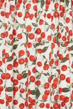 LIMITED COLLECTION - Robe Blanche Cerises Volanté En Maxi 13 LIMITED COLLECTION - Robe Blanche Cerises Volanté En Maxi -GrandeTendance Boutique 499f0529 b1be 40 215683 Z