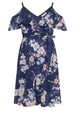 YOURS LONDON - Robe Bleue Marine Floral Épaules Ajourées 14 YOURS LONDON - Robe Bleue Marine Floral Épaules Ajourées -GrandeTendance Boutique 49b265a3 12c7 4c 162051 X