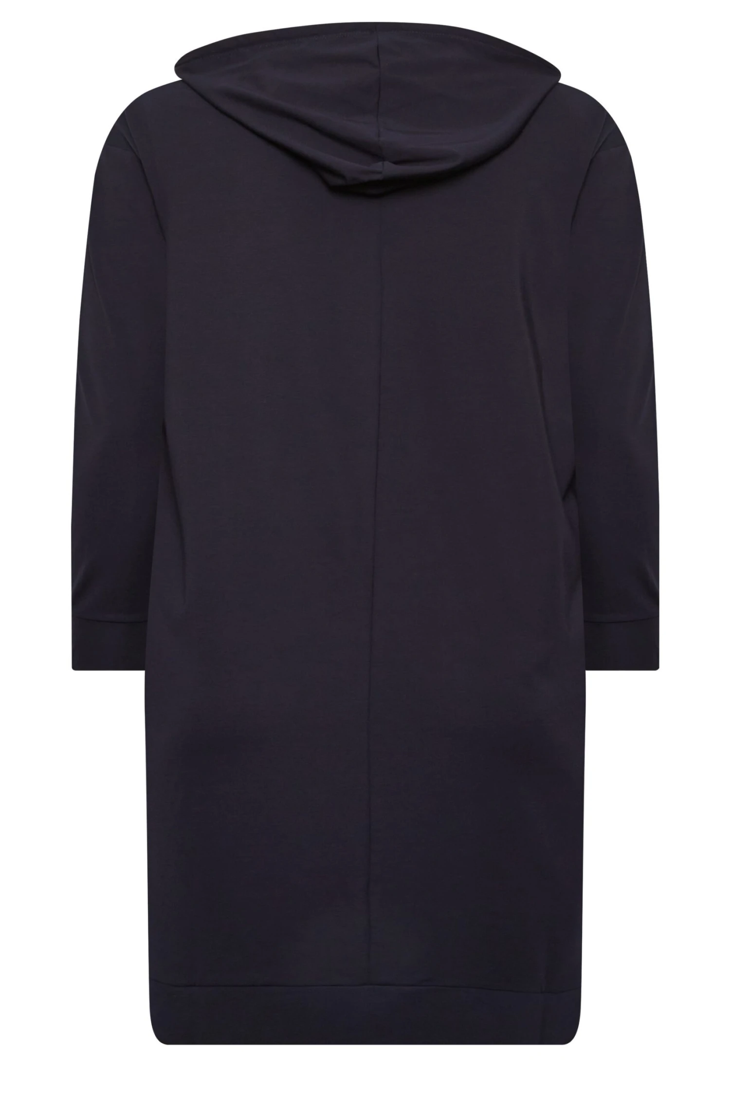 YOURS - Robe-Pull Bleue Marine à Capuche & Poches 9 YOURS - Robe-Pull Bleue Marine à Capuche & Poches – Image 7