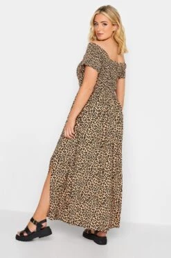 YOURS - Robe Plissé Maxi Beige Léopard 11 YOURS - Robe Plissé Maxi Beige Léopard -GrandeTendance Boutique 4cc8a35e bf16 41 137345 C
