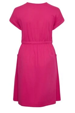 YOURS - Robe Rose Fushia à Poches Taille Marquée 15 YOURS - Robe Rose Fushia à Poches Taille Marquée -GrandeTendance Boutique 4fba4a10 a942 43 137304 Y