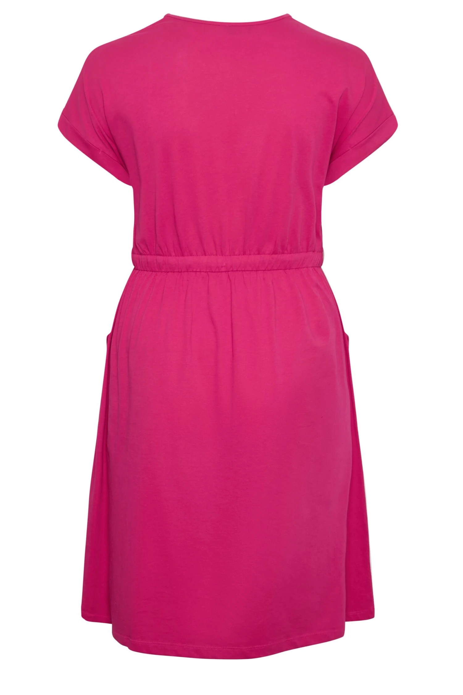 YOURS - Robe Rose Fushia à Poches Taille Marquée 9 YOURS - Robe Rose Fushia à Poches Taille Marquée – Image 7