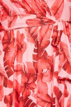 YOURS LONDON - Robe Rose Imprimé Tropical Cache-Coeur 13 YOURS LONDON - Robe Rose Imprimé Tropical Cache-Coeur -GrandeTendance Boutique 5414732e a788 40 162202 Z