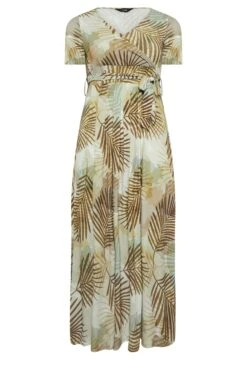 YOURS - Robe Maxi Marron Imprimé Feuilles Tropical 14 YOURS - Robe Maxi Marron Imprimé Feuilles Tropical -GrandeTendance Boutique 56652887 58c8 4e 301987 X
