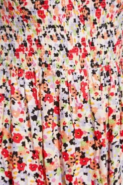 Robe Blanche Floral Rouge En Bardot Manches Courtes 13 Robe Blanche Floral Rouge En Bardot Manches Courtes -GrandeTendance Boutique 5804f551 0cc2 4e 137095 Z