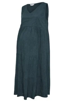 BUMP IT UP MATERNITY - Robe Midi Bleue Marine Broderie Anglaise 14 BUMP IT UP MATERNITY - Robe Midi Bleue Marine Broderie Anglaise -GrandeTendance Boutique 5a294aa1 d488 4d 158403 X