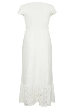 YOURS - Robe Maxi Blanche Cache-Coeur Broderie -GrandeTendance Boutique 5aeb3ba8 1af6 4c 137538 Y