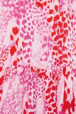 YOURS - Robe D'été Maxi Rose & Rouge Imprimé Animal 13 YOURS - Robe D'été Maxi Rose & Rouge Imprimé Animal -GrandeTendance Boutique 5aebebc6 123a 4d 137353 Z