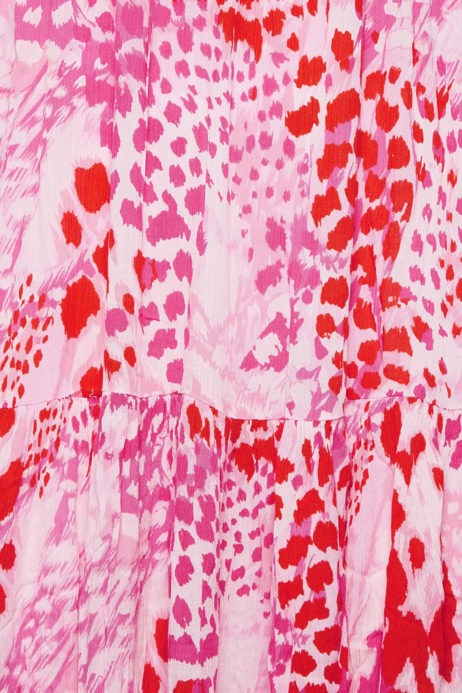 YOURS - Robe D'été Maxi Rose & Rouge Imprimé Animal 7 YOURS - Robe D'été Maxi Rose & Rouge Imprimé Animal – Image 5