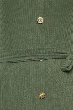 YOURS - Robe Verte Kaki Boutonnée Maxi En Jersey -GrandeTendance Boutique 5ba719e1 911c 47 137542 Z