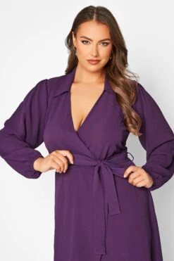 LIMITED COLLECTION - Robe Cache-Coeur Violette 12 LIMITED COLLECTION - Robe Cache-Coeur Violette -GrandeTendance Boutique 5ea7fd3c 42f4 49 215247 D