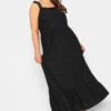 YOURS - Robe Maxi Noir Broderie Anglaise Volantée -GrandeTendance Boutique 5ef5191e 010d 4a 137537 A