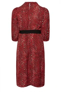 YOURS LONDON - Robe Rouge Imprimé Animal Avec Ceinture 15 YOURS LONDON - Robe Rouge Imprimé Animal Avec Ceinture -GrandeTendance Boutique 5eff134e 0b17 44 161620 Y