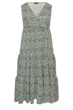 YOURS - Robe Maxi Bleue Floral En Cache-Coeur Sans Manches 14 YOURS - Robe Maxi Bleue Floral En Cache-Coeur Sans Manches -GrandeTendance Boutique 5f9f93f1 d14f 4e 301897 X