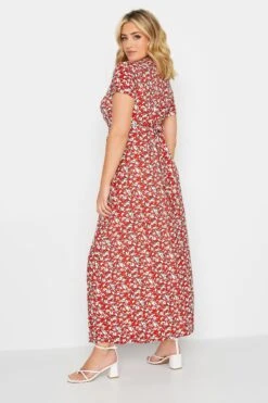 YOURS - Robe Rouge Animal Maxi Cache-Coeur -GrandeTendance Boutique 63cccbe2 f665 4a 302061 C