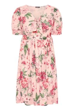 YOURS LONDON - Robe Rose Poudrée Floral Manches Courtes 14 YOURS LONDON - Robe Rose Poudrée Floral Manches Courtes -GrandeTendance Boutique 647aeb7f 5c73 42 161308 F