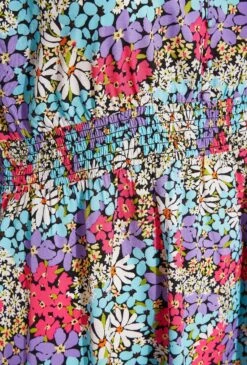 Robe Rose & Violette Midaxi Floral Manches Courtes -GrandeTendance Boutique 66191c20 217f 4f 214367 S