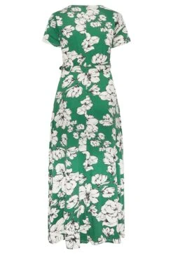 YOURS - Robe Verte Maxi Cache-Coeur Imprimé Floral 15 YOURS - Robe Verte Maxi Cache-Coeur Imprimé Floral -GrandeTendance Boutique 67d633d9 81ed 4a 301600 Y