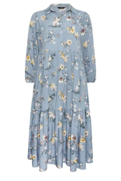 YOURS - Robe Bleue Imprimé Floral Jaune 14 YOURS - Robe Bleue Imprimé Floral Jaune -GrandeTendance Boutique 68be4735 01b6 46 301170 X