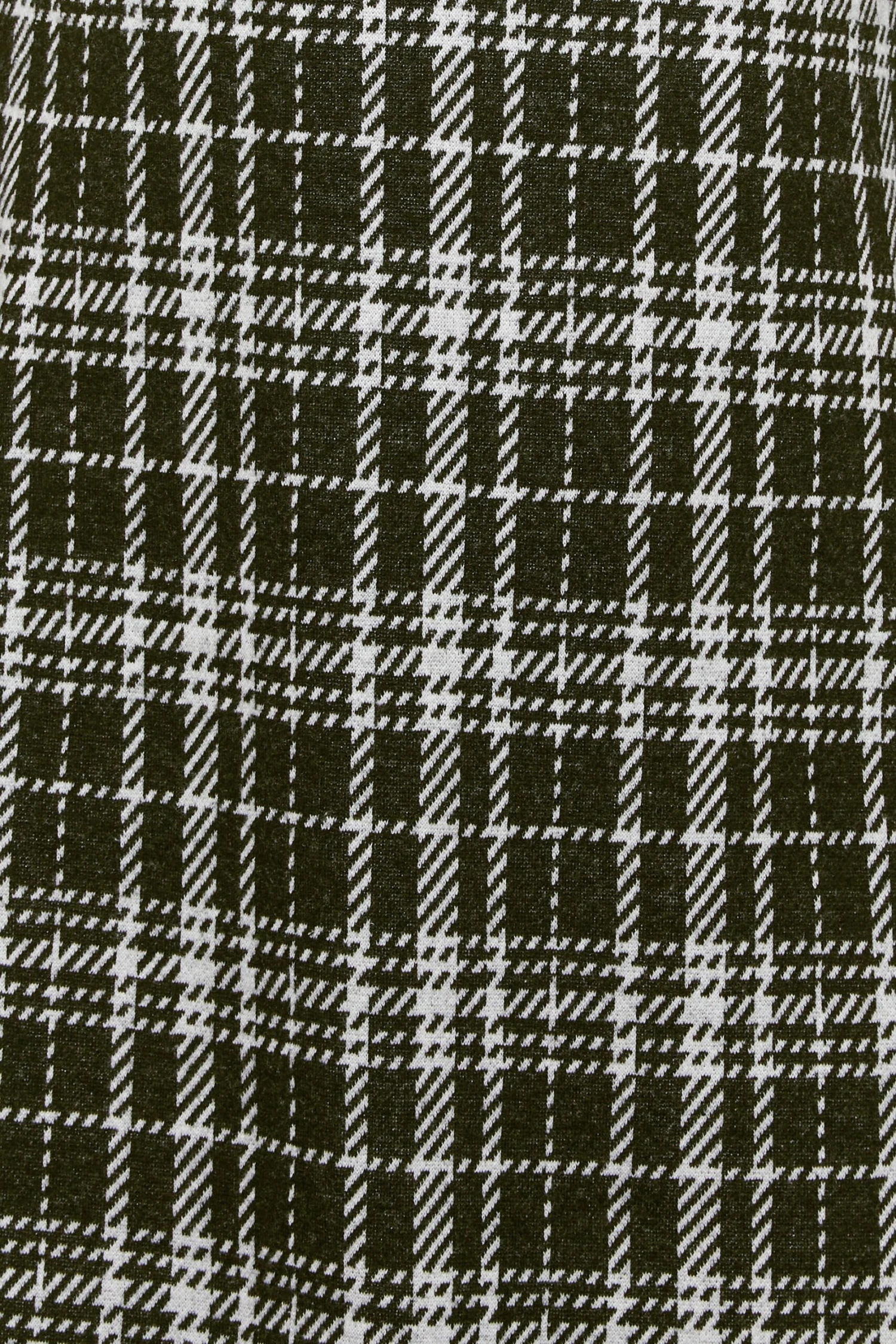 Robe Noire Petits Carreaux Coupe Droite à Poches 7 Robe Noire Petits Carreaux Coupe Droite à Poches – Image 5