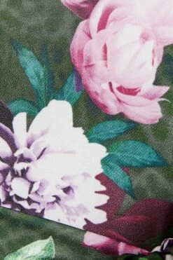 YOURS LONDON - Robe Midaxi Verte Floral & Animal Volanté -GrandeTendance Boutique 6b6999e2 d88d 49 161790 Z