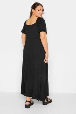 LIMITED COLLECTION - Robe Noire Maxi Design Cache-Coeur -GrandeTendance Boutique 6c6e290b b664 48 215509 C