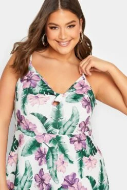 YOURS LONDON - Robe Blanche Fleurs Tropical 14 YOURS LONDON - Robe Blanche Fleurs Tropical -GrandeTendance Boutique 6dca4c56 c94f 4f 162197 E