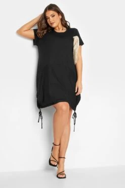 YOURS - Robe Noire Manches Courtes En Mousseline 11 YOURS - Robe Noire Manches Courtes En Mousseline -GrandeTendance Boutique 6e921ab3 f0d9 40 301196 C