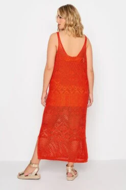 YOURS - Robe Midaxi Rouge Crochet Manches Longues 11 YOURS - Robe Midaxi Rouge Crochet Manches Longues -GrandeTendance Boutique 6ed43bda 71f8 45 192856 C