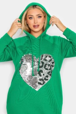 YOURS - Robe-Pull Verte Coeur Strass 12 YOURS - Robe-Pull Verte Coeur Strass -GrandeTendance Boutique 6f0c27ba 0180 40 301614 D
