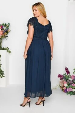 YOURS LONDON - Robe Bleue Marine Dentelle Cache-Coeur 13 YOURS LONDON - Robe Bleue Marine Dentelle Cache-Coeur -GrandeTendance Boutique 6f565617 83b9 4c 161893 D