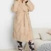 Robe De Chambre Beige En Peluche à Poches -GrandeTendance Boutique 6f70924f da12 4c 148794 A