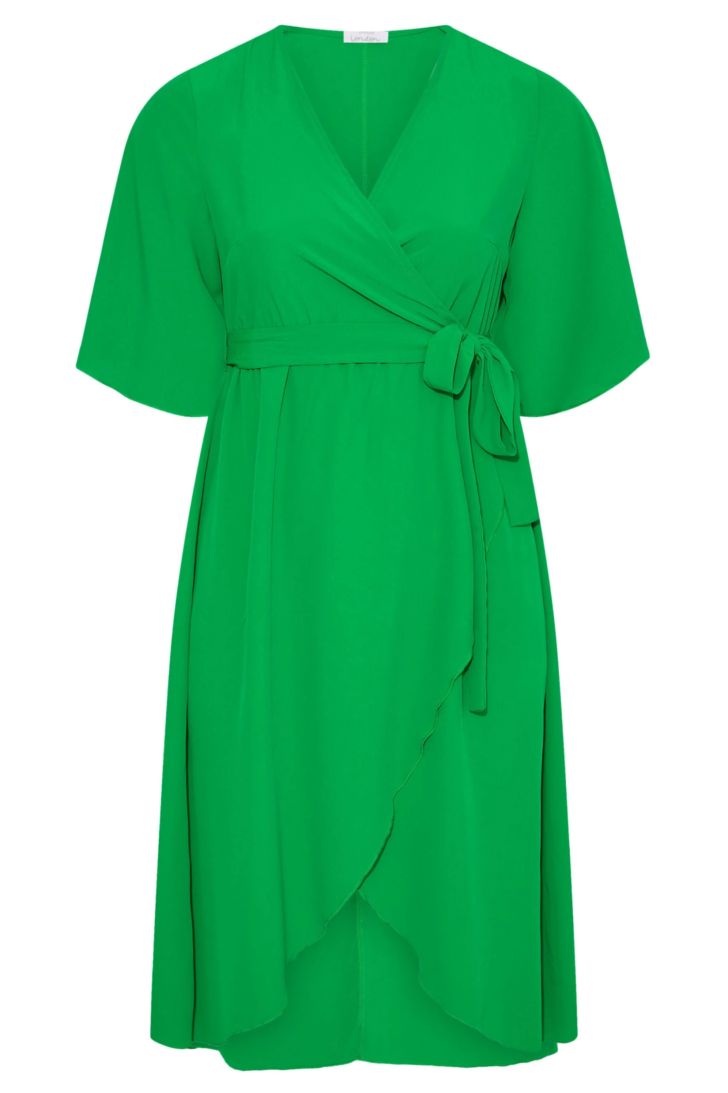 YOURS LONDON - Robe Verte Style Portefeuille 8 YOURS LONDON - Robe Verte Style Portefeuille – Image 6