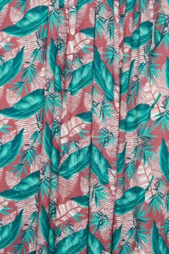 YOURS - Robe Maxi Cache-Coeur Verte & Rose Feuilles Tropicales Volanté 13 YOURS - Robe Maxi Cache-Coeur Verte & Rose Feuilles Tropicales Volanté -GrandeTendance Boutique 6fda4ebd 4fb5 4c 302160 Z