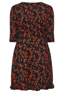 YOURS LONDON - Robe Noire & Rouge Petites Fleurs Volanté 15 YOURS LONDON - Robe Noire & Rouge Petites Fleurs Volanté -GrandeTendance Boutique 6fe2ca3f ffc9 40 161845 Y