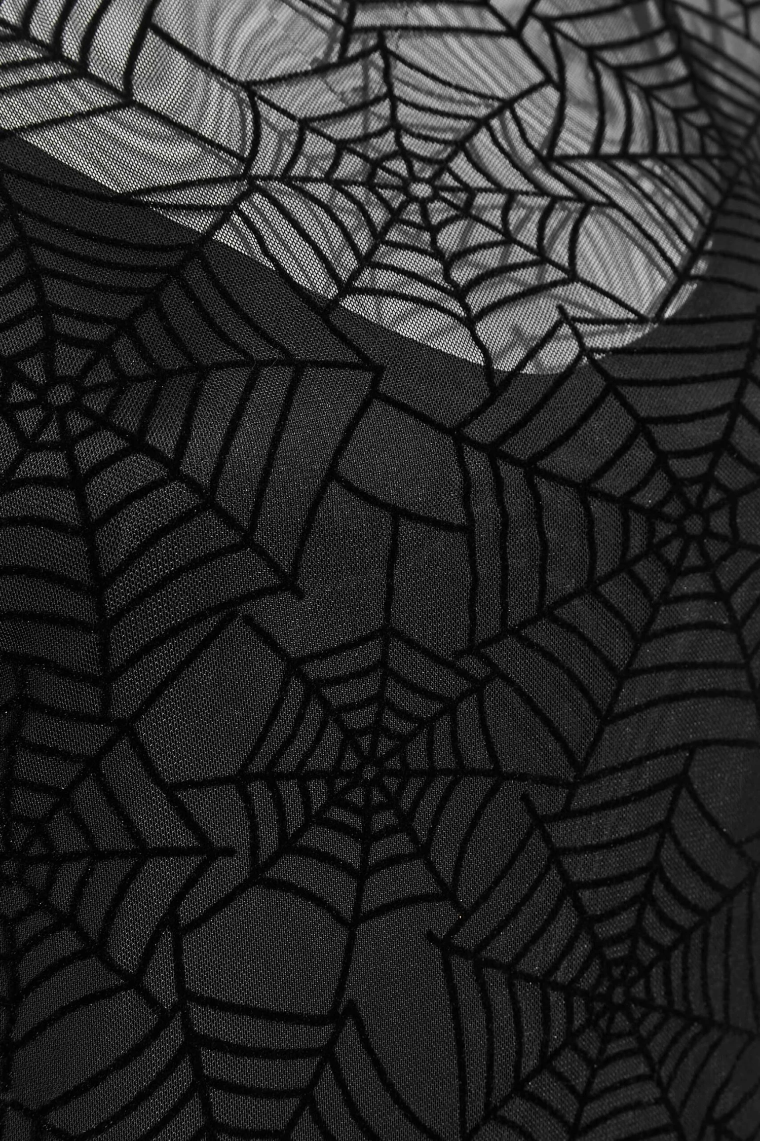 YOURS LONDON - Robe D'Halloween Noire En Filet Toiles D'Araignée 7 YOURS LONDON - Robe D'Halloween Noire En Filet Toiles D'Araignée – Image 5