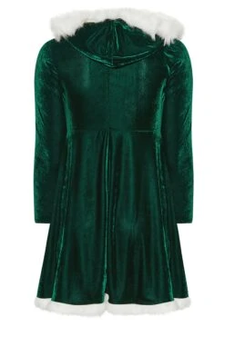 YOURS LONDON - Robe Mère Noël Verte En Velours 15 YOURS LONDON - Robe Mère Noël Verte En Velours -GrandeTendance Boutique 70ae5960 9533 4c 161360 X
