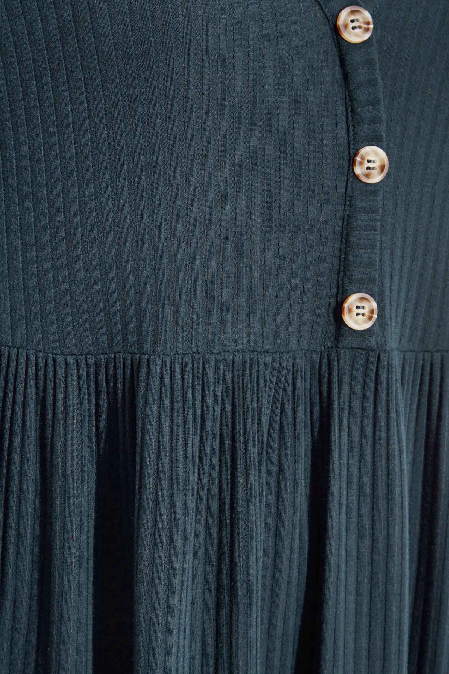 LIMITED COLLECTION - Robe Midi Bleue Marine Nervuré Peplum 7 LIMITED COLLECTION - Robe Midi Bleue Marine Nervuré Peplum – Image 5