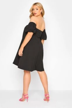 YOURS LONDON - Robe Noire Design Bardot 11 YOURS LONDON - Robe Noire Design Bardot -GrandeTendance Boutique 746ba73e a56b 44 161295R C