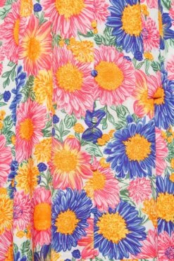 LIMITED COLLECTION - Robe Rose & Bleue Floral Midaxi Volanté -GrandeTendance Boutique 7498db97 9609 44 215497 Z