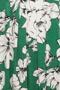 YOURS - Robe Verte Maxi Cache-Coeur Imprimé Floral 13 YOURS - Robe Verte Maxi Cache-Coeur Imprimé Floral -GrandeTendance Boutique 7540ef46 1efd 45 301600 Z