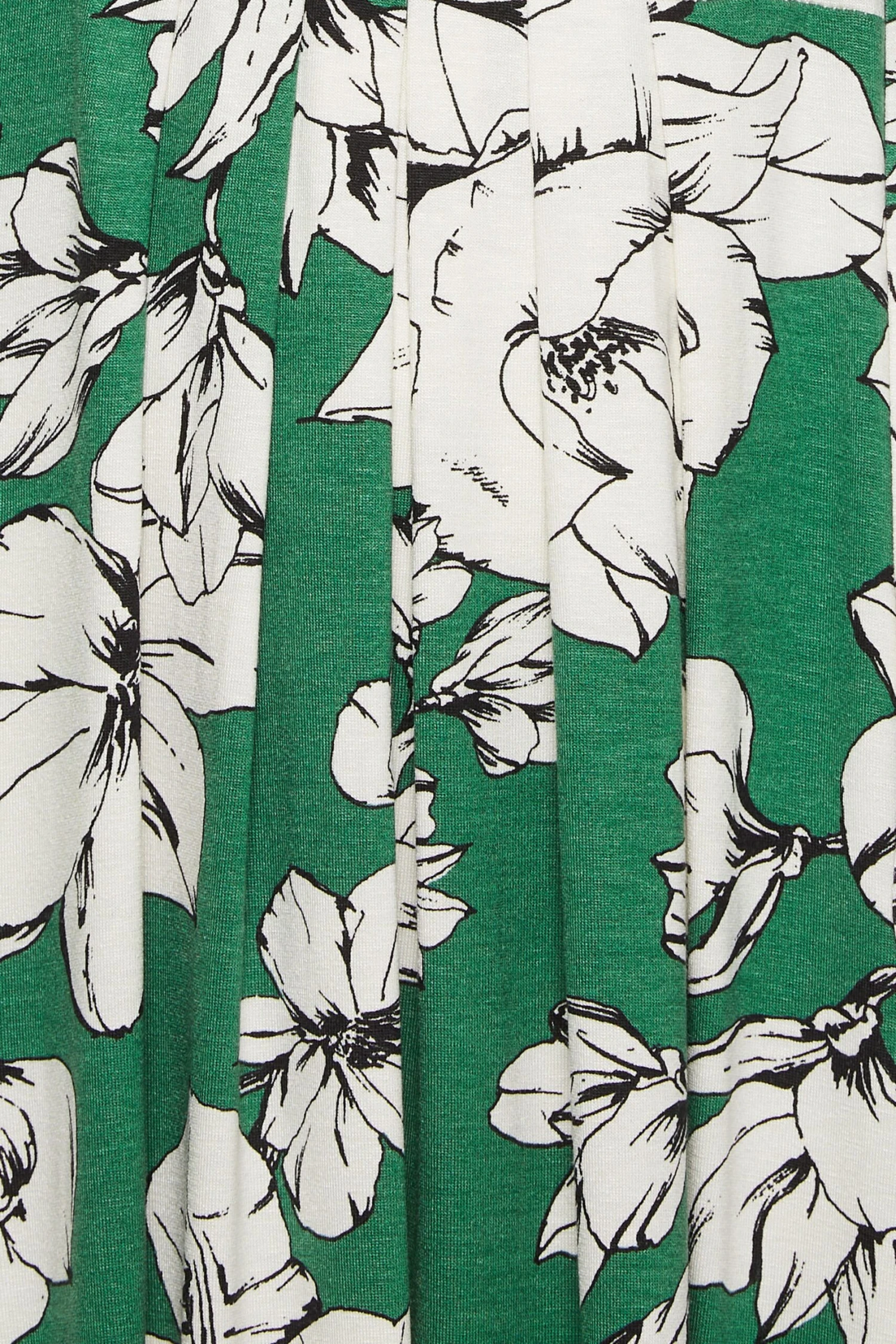 YOURS - Robe Verte Maxi Cache-Coeur Imprimé Floral 7 YOURS - Robe Verte Maxi Cache-Coeur Imprimé Floral – Image 5