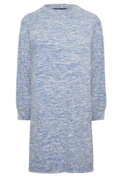 Robe-Pull Bleue & Blanche Midi En Maille Toucher Doux -GrandeTendance Boutique 7560d6f6 1806 4b 301742 XR