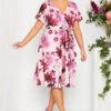 YOURS LONDON - Robe Rose & Rouge Floral Patineuse -GrandeTendance Boutique 775c5cdb fb75 4b 162127 A