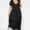 LIMITED COLLECTION - Robe Noire Maxi Design Cache-Coeur 1 LIMITED COLLECTION - Robe Noire Maxi Design Cache-Coeur -GrandeTendance Boutique 77aeeb4a c0df 47 215509 A