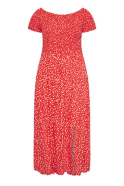 YOURS - Robe Rouge Petites Fleurs En Bardot Manches Courtes 14 YOURS - Robe Rouge Petites Fleurs En Bardot Manches Courtes -GrandeTendance Boutique 7a77dea0 8709 4e 137097 X