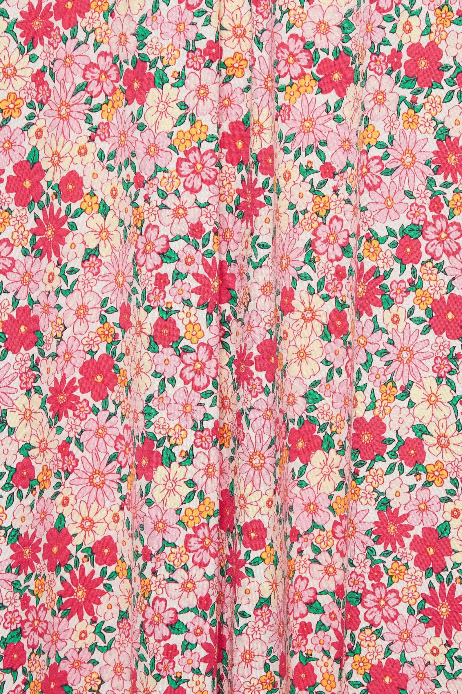 YOURS - Robe Rose Maxi Plissée Multi-Floral 7 YOURS - Robe Rose Maxi Plissée Multi-Floral – Image 5