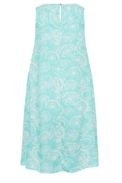 YOURS - Robe Bleue Aqua Volanté Coupe Droite Tie & Dye 15 YOURS - Robe Bleue Aqua Volanté Coupe Droite Tie & Dye -GrandeTendance Boutique 7d372f08 ff1d 4a 137451 Y
