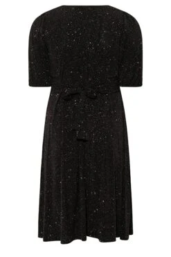 YOURS LONDON - Robe De Soirée Midi Noire Pailletté Manches Courtes 15 YOURS LONDON - Robe De Soirée Midi Noire Pailletté Manches Courtes -GrandeTendance Boutique 7d933f55 46f7 43 161725 Y